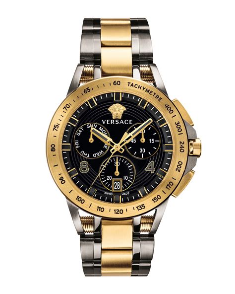 stainless steel versace watches men|Versace watches men's closeout.